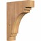 Ekena Millwork Pescadero Smooth Corbel, Western Red Cedar, 3 1/2"W x 12"D x 16"H COR04X12X16PEC00SWR - alternate 1